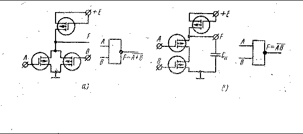 Элементы на МОП-транзисторах (4338 bytes)